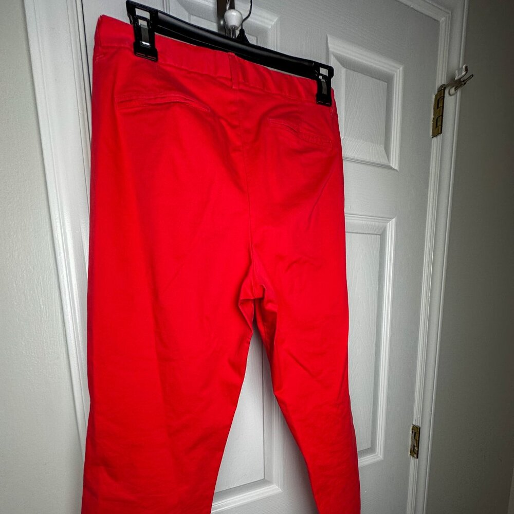 GAP Slim City Coral Pants Size 10
